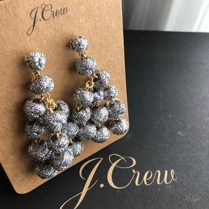 NWT J. Crew  Love Knot Chandelier Earrings